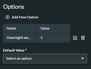 Add an Option