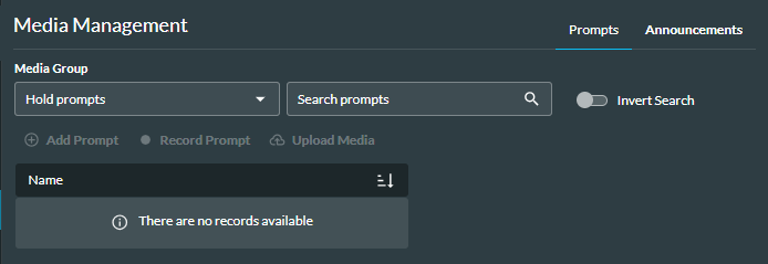 Prompts Display