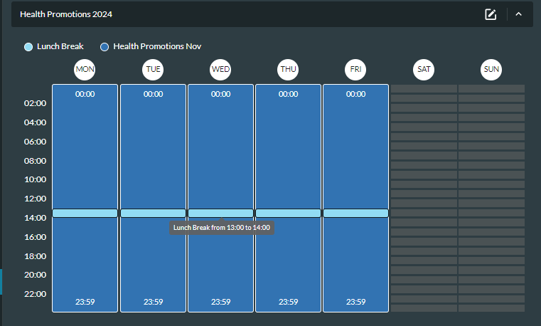 Time layer example