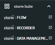 storm Suite Menu