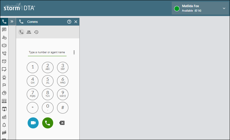 Logged in to DTA with Web iPath