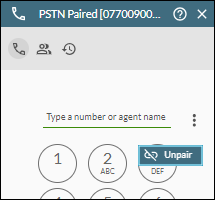 Unpair your PSTN device